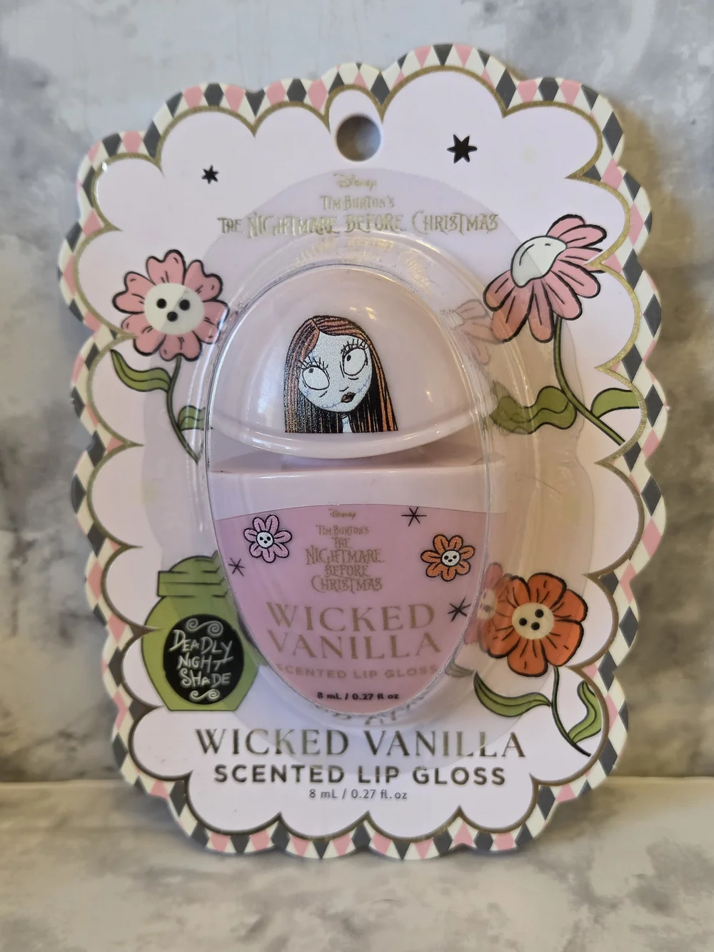 Disney The Nightmare Before Christmas Lip Gloss 4 Piece Set